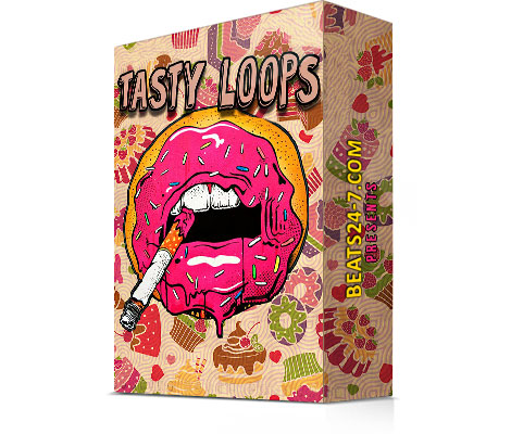 Drill Samples & Trap Samples (Trap Drum Kit) "Tasty Loops" | Beats24-7
