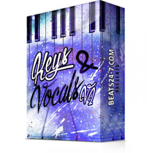 Royalty Free Piano Loops & Vocal Samples "Keys & Vocals V2" Beats24-7