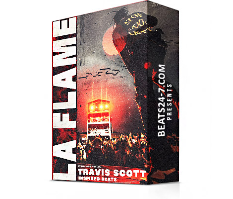 Royalty Free Trap Loops "La Flame - Travis Scott Inspired Beats"
