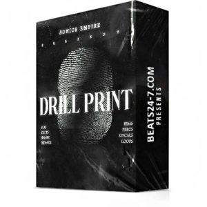 Royalty Free Trap Drill Drum Loops (Drill Drum Kit) "Drill Print" | Beats24-7