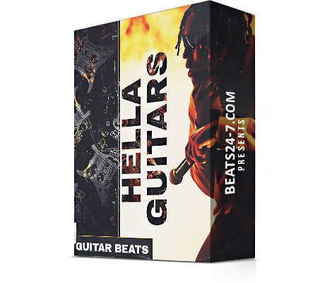 Trap Guitar Loops "Hella Guitars" Guitar Trap Sample Pack | Beats24-7