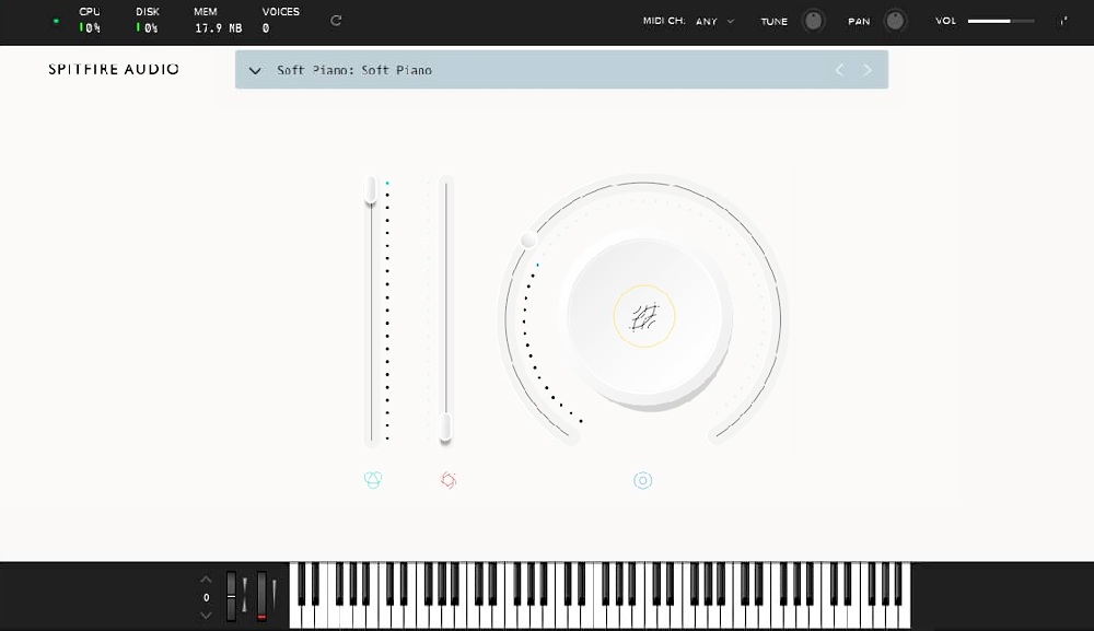 Spitfire Audio Soft Piano