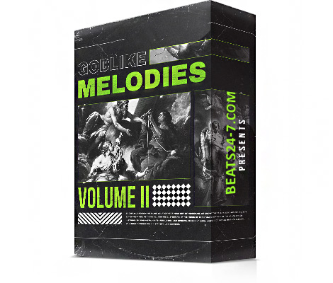 Trap Melody Loops - 15 Royalty Free Trap Samples "Godlike Melodies V2"