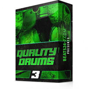 Trap Drum Kit "Quality Drums V3" Royalty Trap Drum Samples | Beats24-7
