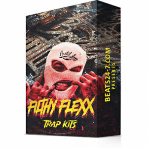 Hard Trap Samples Pack "Filthy Flexx" Royalty Free Trap Loops Kit | Beats24-7.com